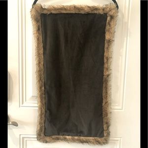 Velvet & Fur Pillow cover